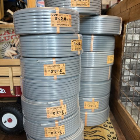 パワトレ豊平店から最新の買取情報 <br>【富士電線 VVFケーブル 3×2.0】
