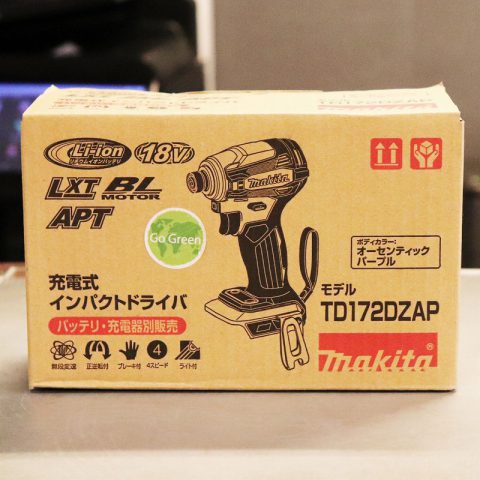 パワトレ東苗穂店から最新の買取情報 <br>【makita TD172DZAP 充電式 インパクトドライバ】