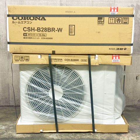 パワトレ東米里店から最新の買取情報 <br>【CORONA ルームエアコン CSH-B28BR-W/COH-B28BR】