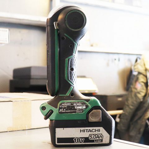 パワトレ東苗穂店から最新の買取情報 <br>【HiKOKI UB18DIL コードレスワークライト 日立工機 BSL1850 バッテリー】