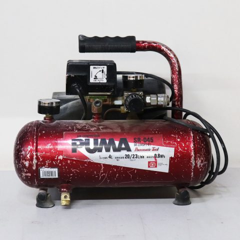 パワトレ東苗穂店から最新の買取情報 <br>【藤原産業 PUMA SR-045 エアコンプレッサ】