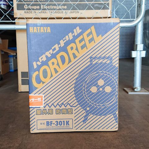 パワトレ東苗穂店から最新の買取情報 <br>【HATAYA  BF-301K  ハタヤコードリール】