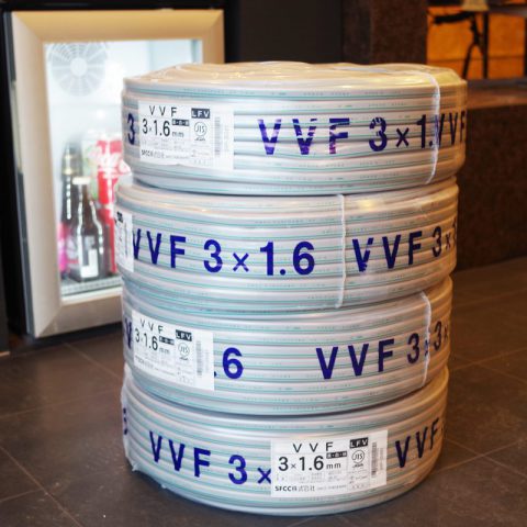 パワトレ東米里店から最新の買取情報 <br>【SFCC VVFケーブル 3×1.6】