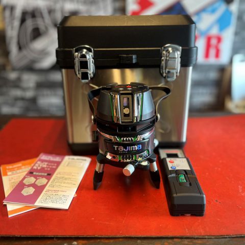 パワトレ豊平店から最新の買取情報 <br>【TAJIMAレーザー墨出し機 ZERO G2-KJY】
