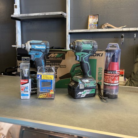 パワトレ東苗穂店から最新の買取情報 <br>【HIKOKI/makita 中古電動工具 その他工具】