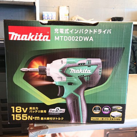 パワトレ東苗穂店から最新の買取情報 <br>【makita MTD002DWA インパクトドライバ】