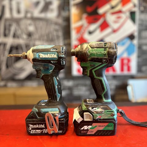 パワトレ豊平店から最新の買取情報<br> 【makita/HiKOKI インパクトドライバ】