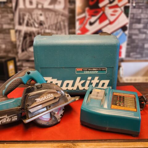 パワトレ豊平店から最新の買取情報<br>【makita (マキタ) 充電式チップソーカッタ CS540DRF】