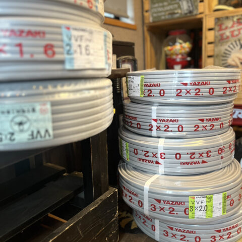 パワトレ豊平店から最新の買取情報 <br>【各種メーカー VVFケーブル 】
