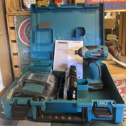パワトレ豊平店から最新の買取情報<br>【makita (マキタ) 充電式インパクトドライバ モデルTD146DSHX】