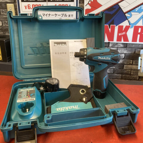パワトレ豊平店から最新の買取情報<br>【makita DF030DWX 変速 充電式ドライバドリル 】