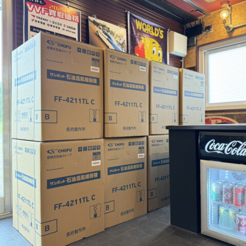 パワトレ東米里店から最新の買取情報 <br>【長府製作所 FF-4211TL C FF式石油ストーブ】