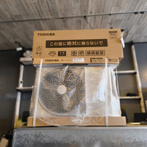 パワトレ東苗穂店から最新の買取情報<br>【TOSHIBA RAS-2212AT ルームエアコン】