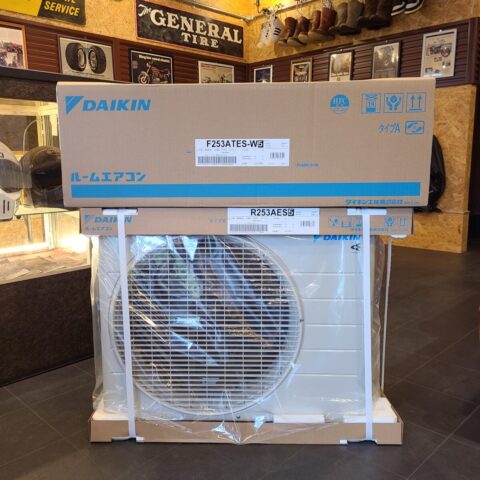 パワトレ東米里店から最新の買取情報 <br>【DAIKIN ルームエアコン F253ATES-W5】