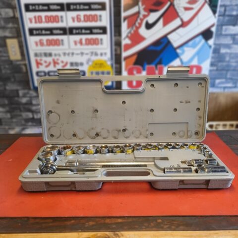 【ストック】パワトレ豊平店から最新の買取情報 <br>【ソケットレンチ工具セット】