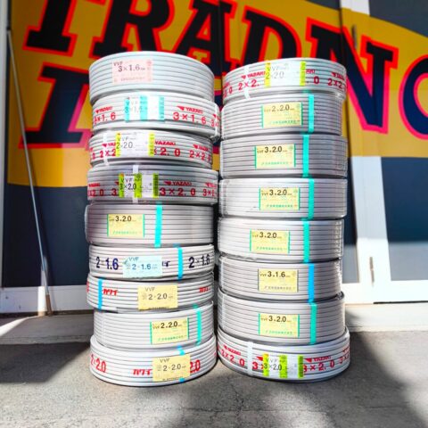 パワトレ東苗穂店から最新の買取情報<br>【■大量買取■VVFケーブル各種】