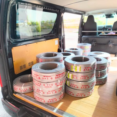 ■出張買取■パワトレ東苗穂店から最新の買取情報<br>【矢崎VVF 3×1.6mm  3×2.0mm  富士VVF 3×2.0mm】