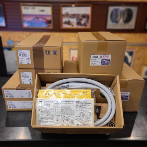 パワトレ東米里店から最新の買取情報 <br>【KVK TOTO 水栓器具　各種】