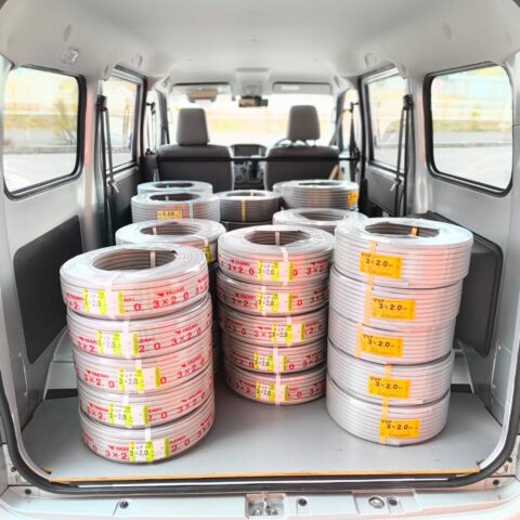 ■出張買取■ パワトレ東苗穂店から最新の買取情報<br>【矢崎 富士 弥栄 VVFケーブル　計45巻】