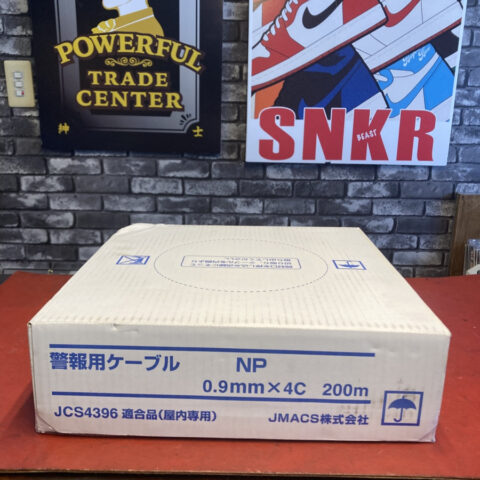 パワトレ豊平店から最新の買取情報 <br>【JMACS株式会社 警報用ケーブル　NP 0.9mm×4C 200m】