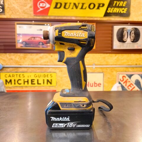 パワトレ東米里店から最新の買取情報 <br>【makita (マキタ) インパクトドライバー TD172 18v イエロー】