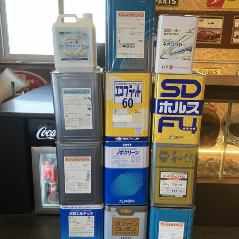 パワトレ東米里店から最新の買取情報 <br>【和信、日本ペイント、関西ペイント等 　ペンキ各種】