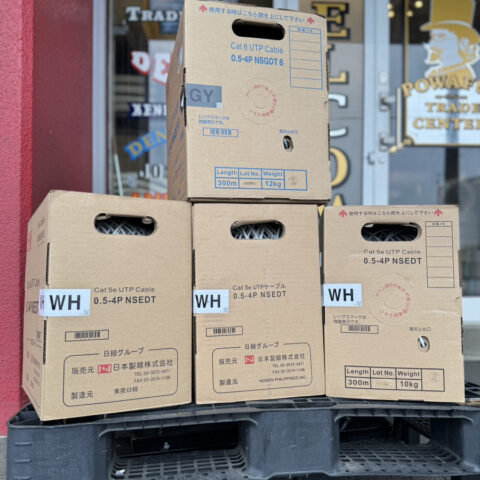 パワトレ東苗穂店から最新の買取情報 <br>【日本製線 UTPケーブル 4巻】
