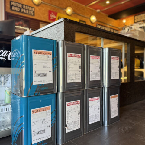 パワトレ東米里店から最新の買取情報 <br>【関西ペイント  8缶】