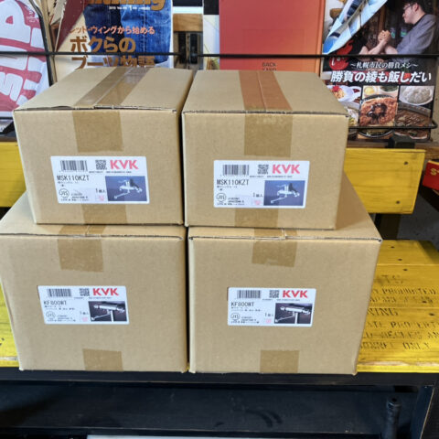 パワトレ豊平店から最新の買取情報 <br>【KVK 水栓金具 2点】
