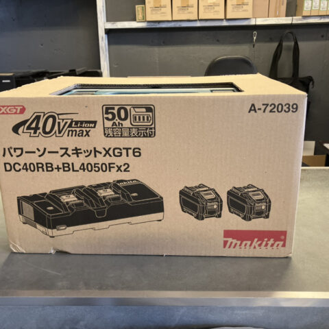 パワトレ東苗穂店から最新の買取情報 <br>【makita マキタ バッテリーキットXGT6】