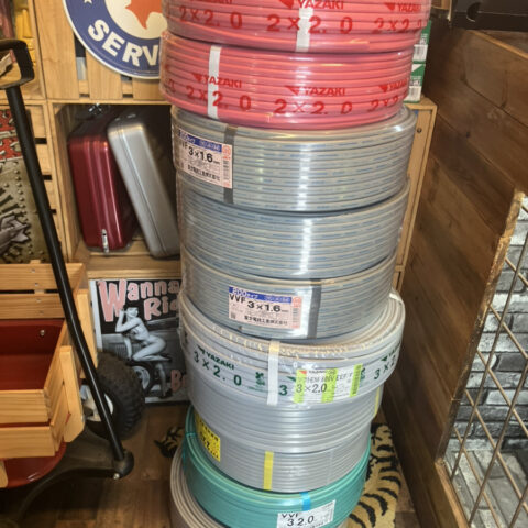パワトレ豊平店から最新の宅配買取情報 <br>【弥栄/愛知/矢崎/富士/住電 VVFケーブル】