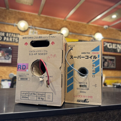 パワトレ東米里店から最新の買取情報 <br>【日本製線/富士電線 cat5ケーブル(半端)】