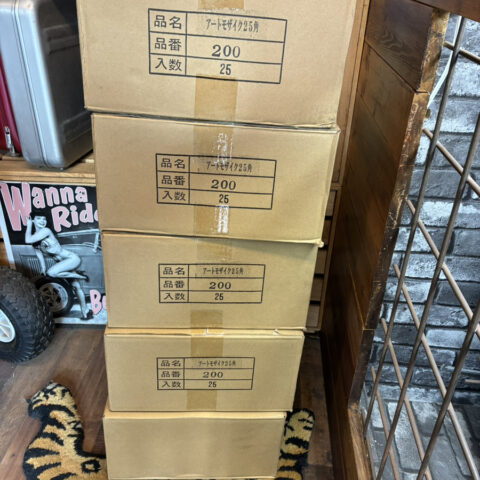 パワトレ豊平店から最新の買取情報 <br>【名古屋モザイク アートモザイク25角 ART25F-200】