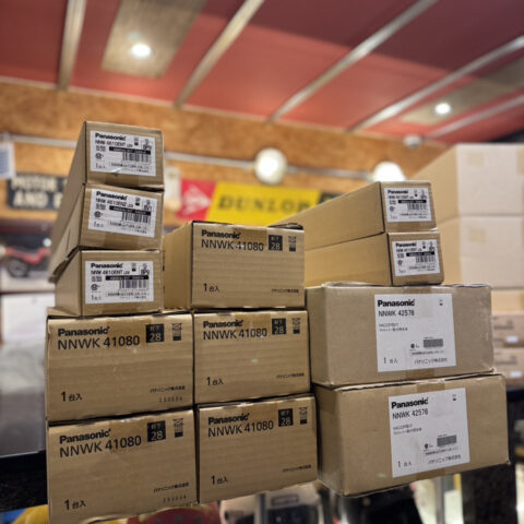 パワトレ東米里店から最新の買取情報<br>【パナソニック 各種電材 大量買取】