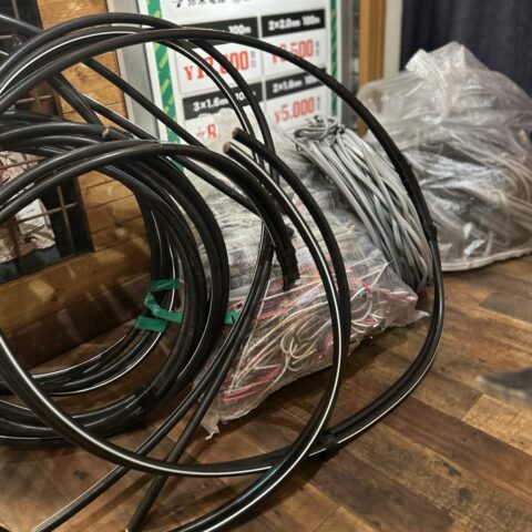 パワトレ豊平店から最新の買取情報 <br>【中古半端電線（CV・VVFケーブル） 85kg 】