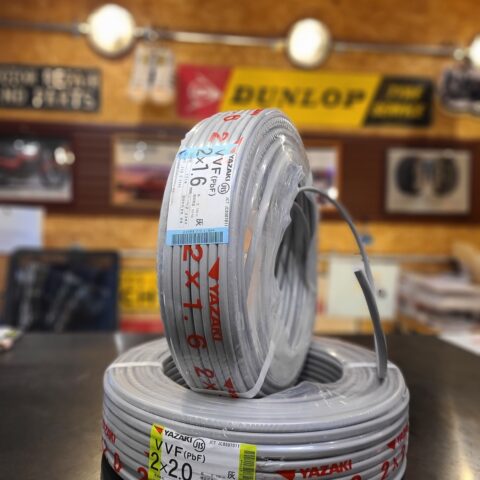 パワトレ東米里店から最新の買取情報<br>【矢崎 VVF 2×2.0/2×1.6 新品/中古】