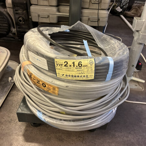 パワトレ東苗穂店から最新の買取情報 <br>【矢崎電線 VVFケーブル 半端】