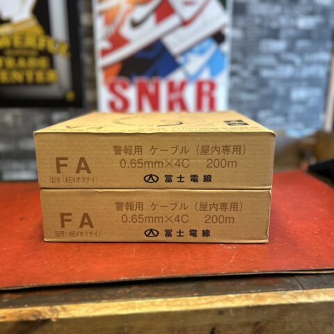 パワトレ豊平店から最新の買取情報 <br>【富士電線 FAケーブル 0.65mm×4C】