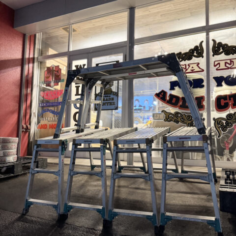 パワトレ東苗穂店から最新の買取情報 <br>【長谷川工業 脚立 足場台】