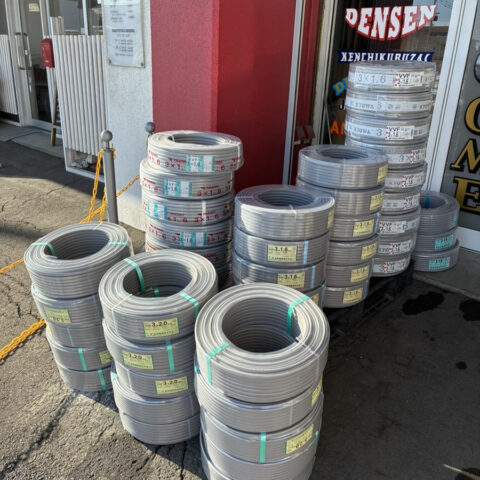 パワトレ東苗穂店から最新の買取情報 <br>【矢崎/愛知/弥栄/協和 VVFケーブル 43巻】