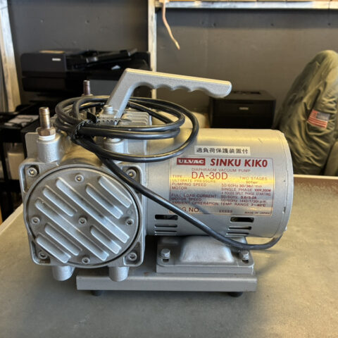 パワトレ東苗穂店から最新の買取情報<br>【ULVAC ドライ真空ポンプ DA-30D】