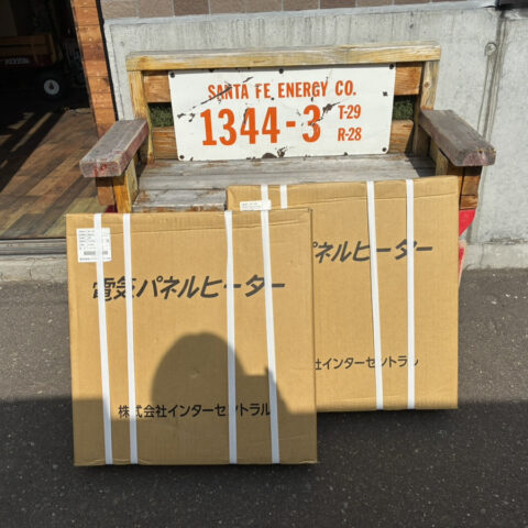 パワトレ豊平店から最新の買取情報 <br>【インターセントラル 電気パネルヒーター NX-500】