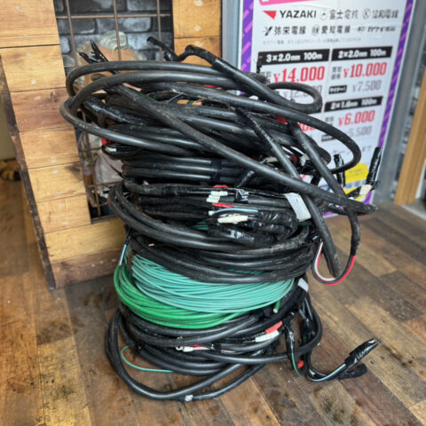 パワトレ豊平店から最新の買取情報 <br>【CV・IV 半端電線】