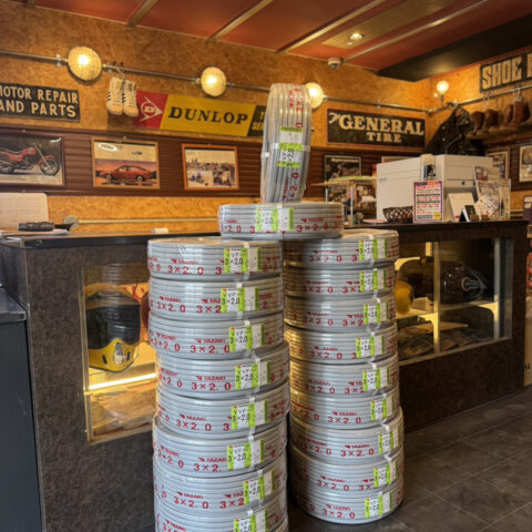 パワトレ東米里店から最新の買取情報 <br>【矢崎 VVF 3×2.0 20巻】