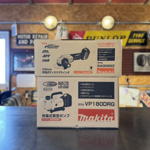 パワトレ東米里店から最新の買取情報 <br>【マキタ ディスクグラインダ/真空ポンプ】
