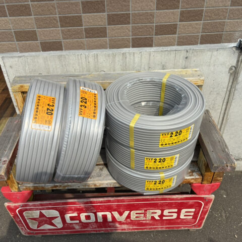 パワトレ豊平店から最新の買取情報 <br>【愛知電線 VVF 3×2.0/2×2.0 5巻】