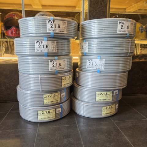 パワトレ東米里店から最新の買取情報 <br>【弥栄/住電 VVF 2×1.6 合計12巻】