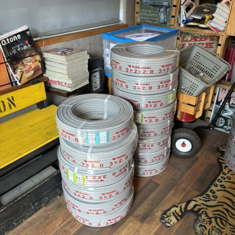 パワトレ豊平店から最新の買取情報 <br>【矢崎電線 VVF 14巻】
