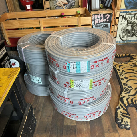 パワトレ豊平店から最新の買取情報 <br>【矢崎/富士  VVF  合計9巻】