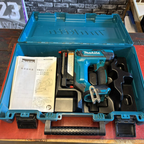 パワトレ豊平店から最新の買取情報 <br>【makita 充電式ピンタッカ PT353DZK】